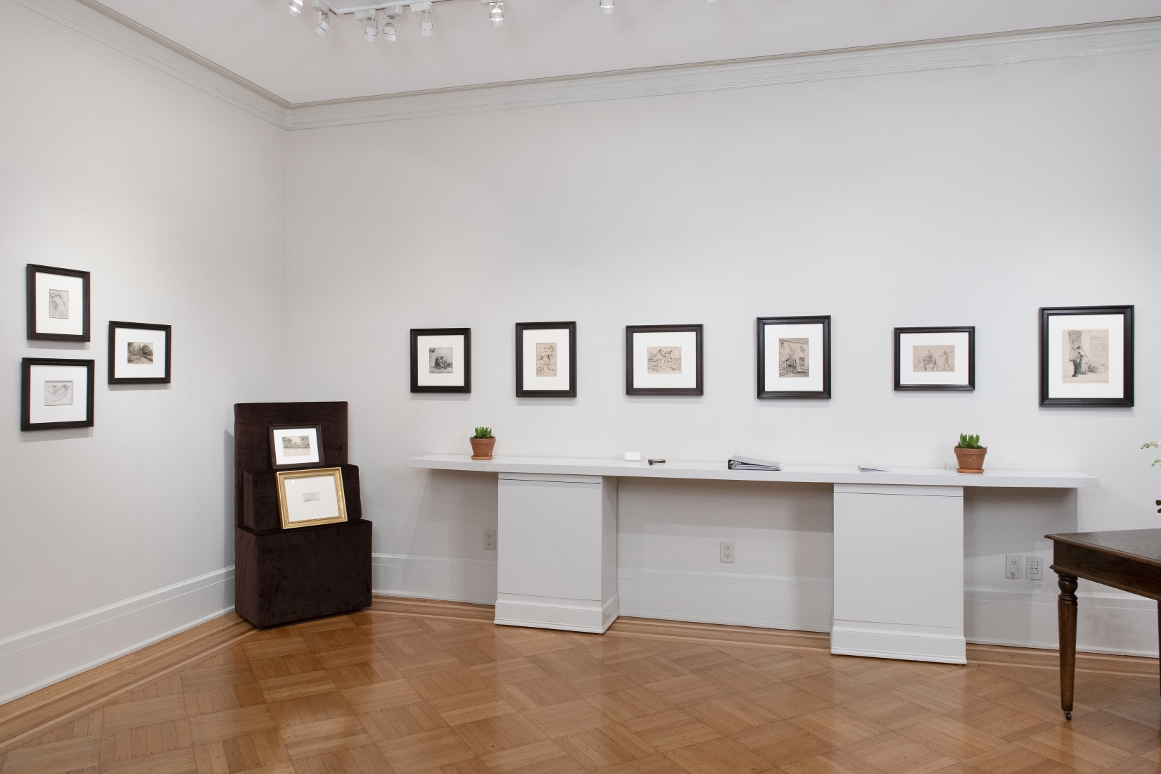 Installation View of Millet Drawing show