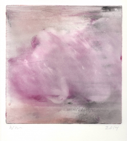 Wendy Mark, pink monotype