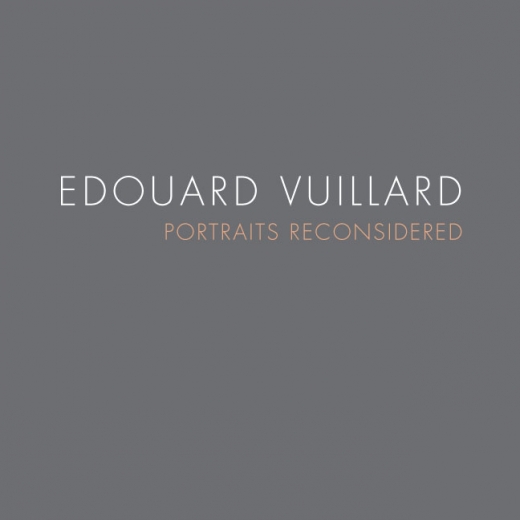 Cataloge Cover: Edouard Vuillard: Portraits Reconsidered, April 2012